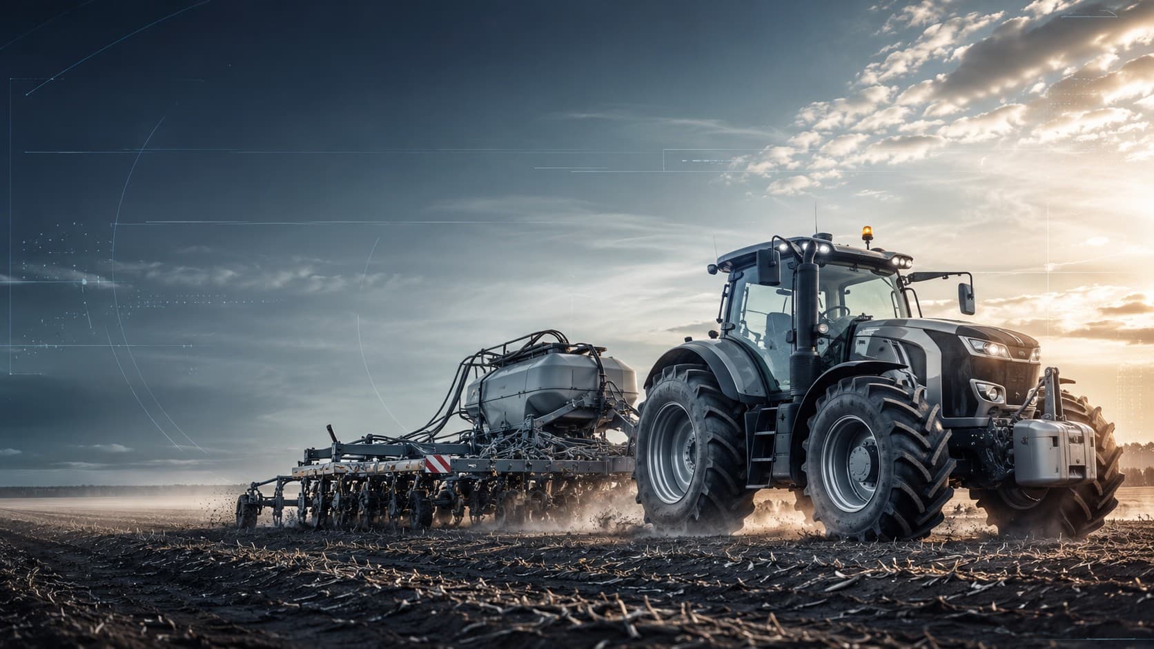 Hydraulic components for agricultural equipment including tractors and farm machinery