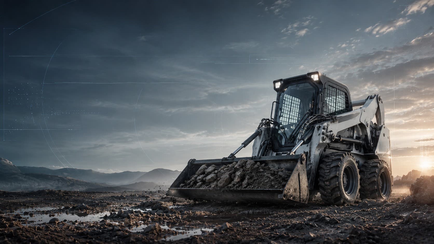 Hydraulic components for mobile machinery and compact equipment