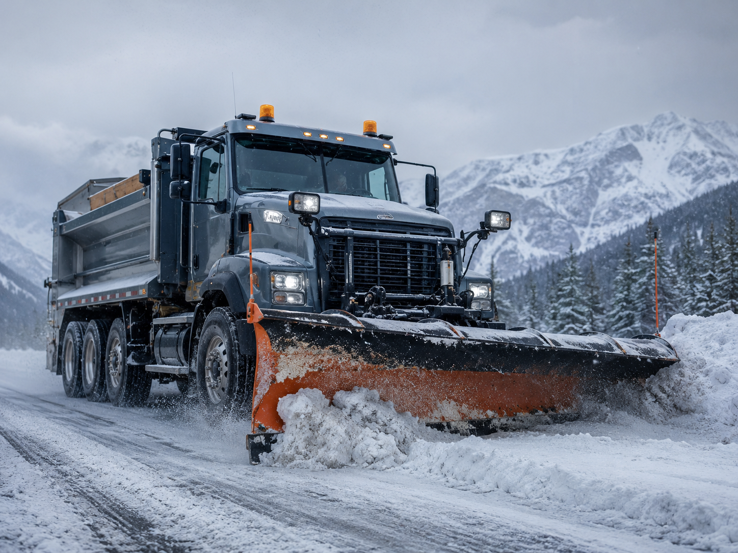 Snow Plow Systems hydraulic application