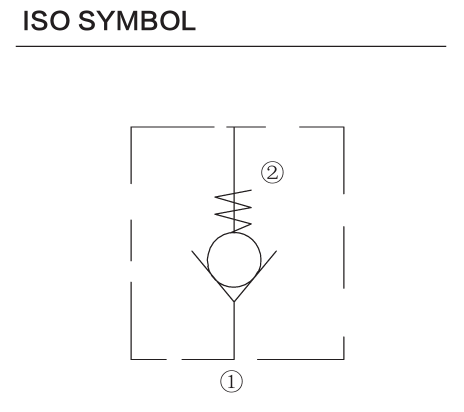 INCVR2000-G14 hydraulic symbol