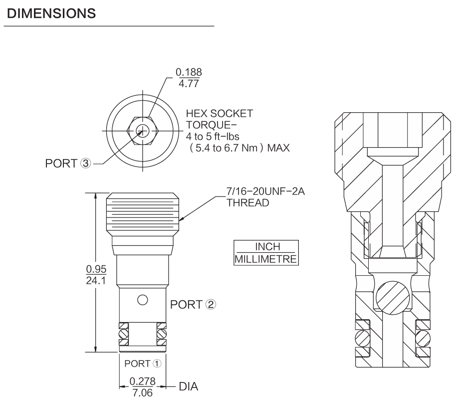 INLS04-B30 dimensions drawing