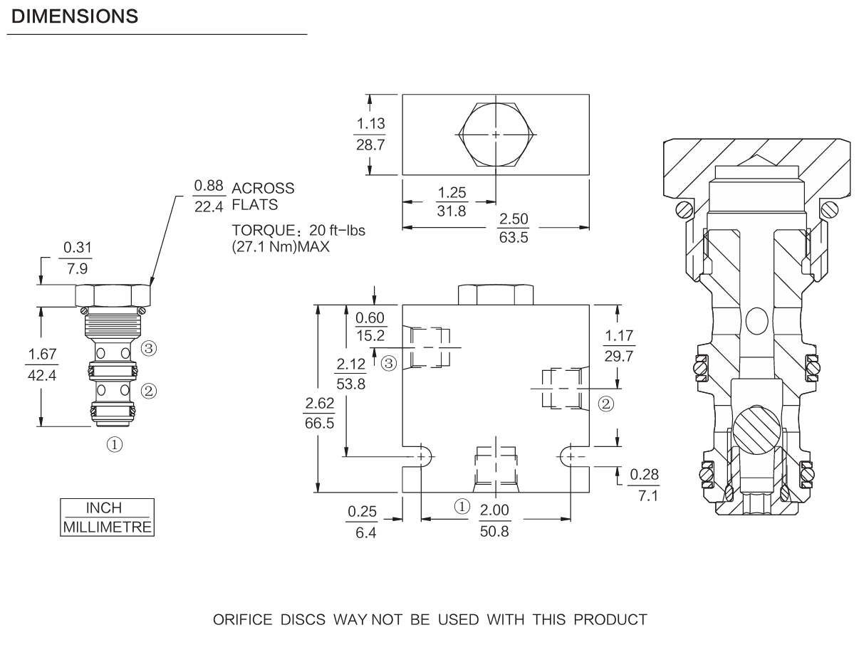 INLS08-30 dimensions drawing