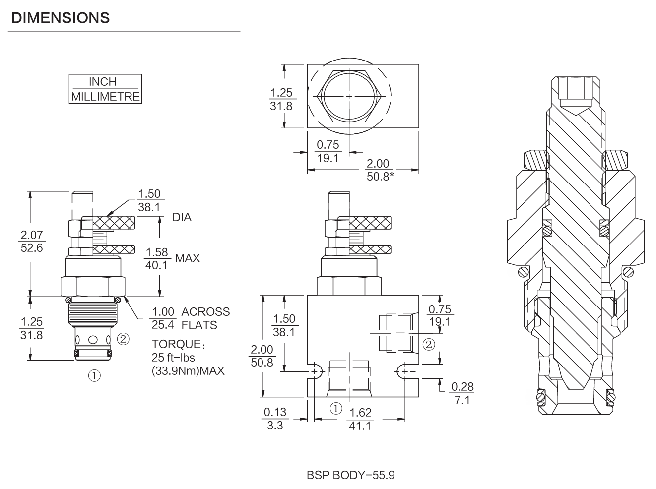 INNV10-20 dimensions drawing