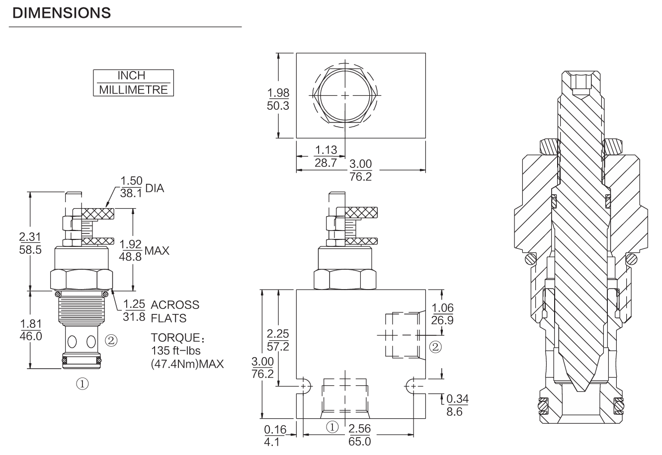 INNV12-20 dimensions drawing