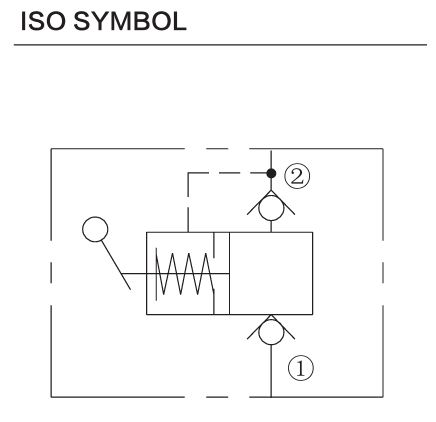 INHP10-20 hydraulic symbol
