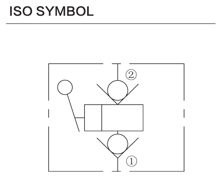 INHP10-21 hydraulic symbol