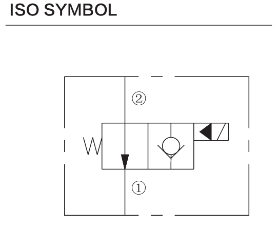 INSV08-21 hydraulic symbol