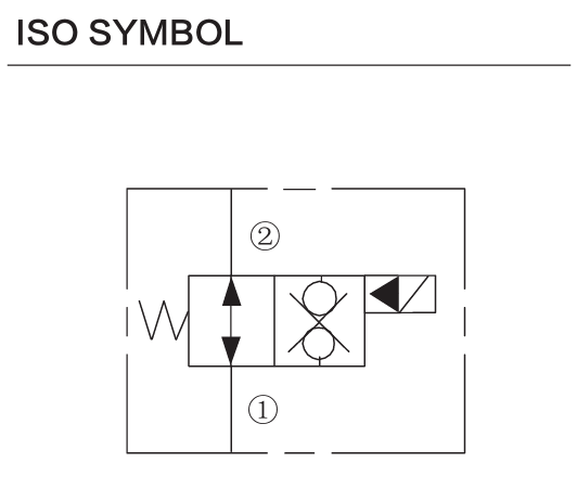 INSV08-29 hydraulic symbol