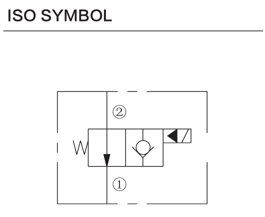 INSV10-21 hydraulic symbol