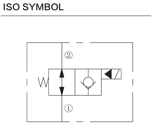 INSV10-23 hydraulic symbol