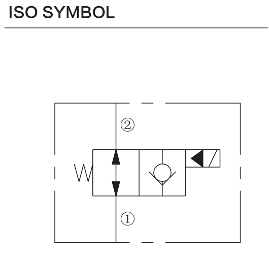 INSV16-23 hydraulic symbol