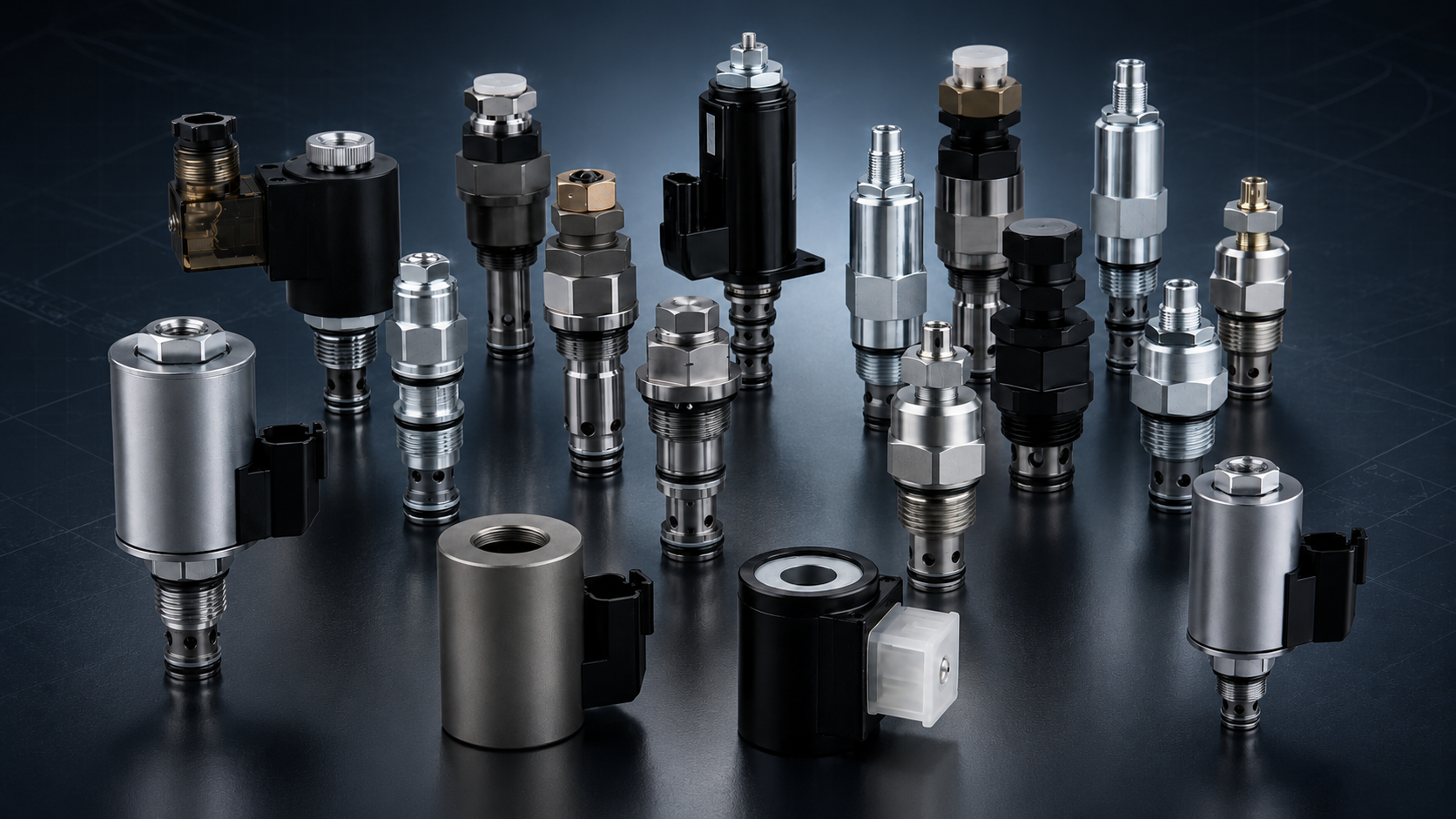 Hydraulic component replacement and cross reference support