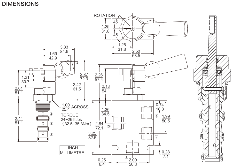 INMR10-47A dimensions drawing