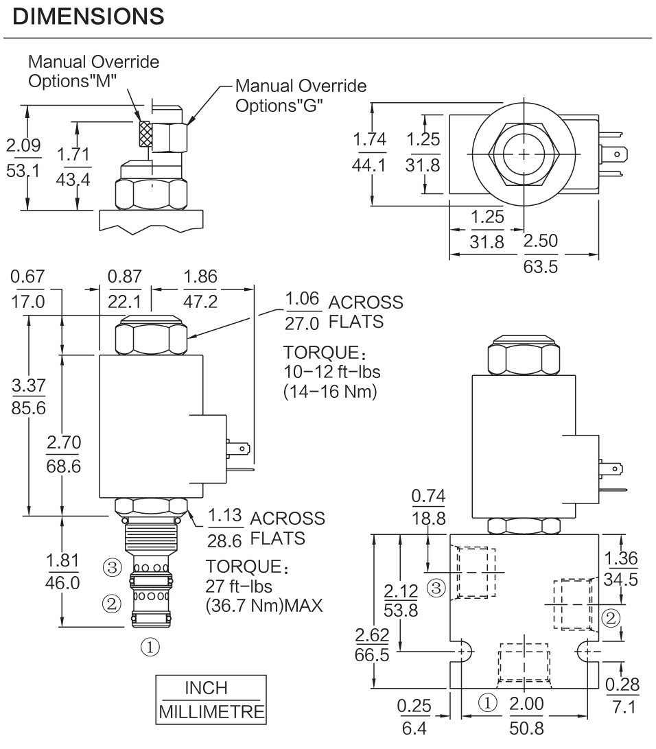 INPV70-30 dimensions drawing