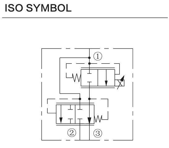 INPV70-30 hydraulic symbol