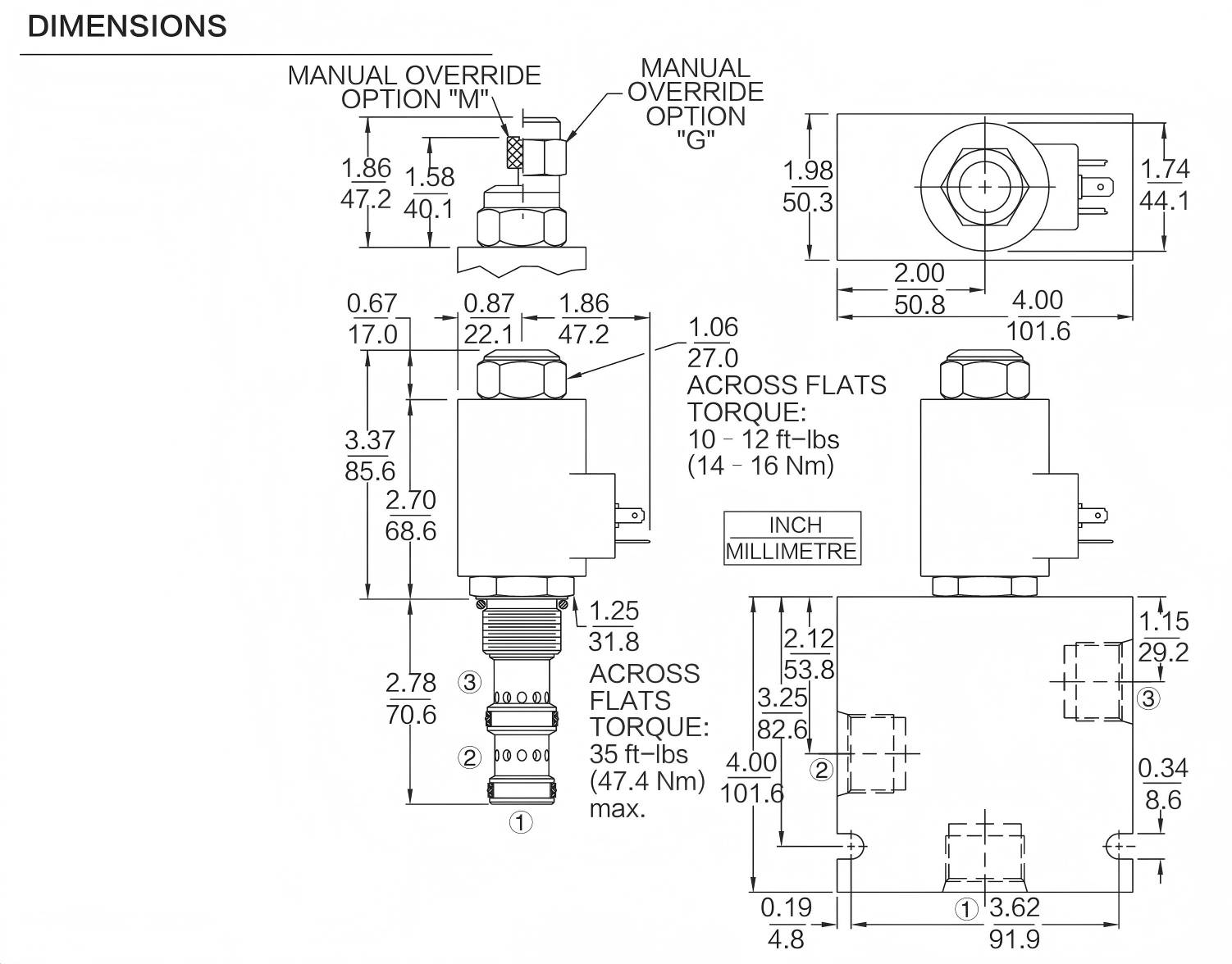 INPV72-30 dimensions drawing