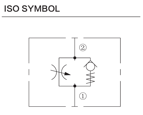 INFC10-21 hydraulic symbol
