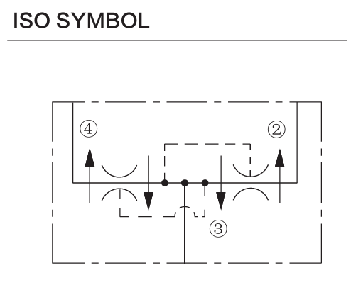 INFD50-45 hydraulic symbol