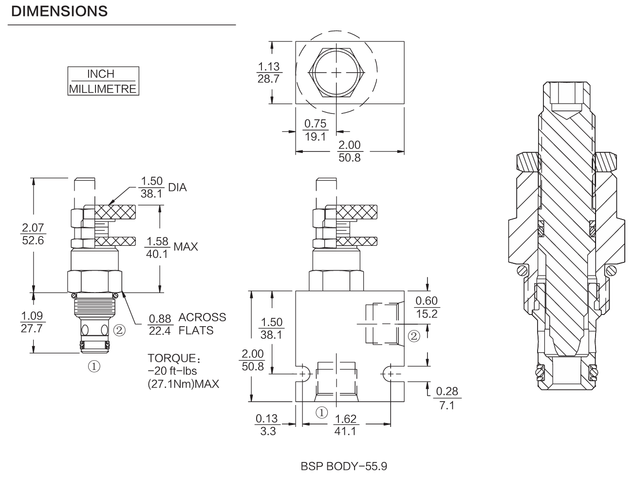 INNV08-20 dimensions drawing