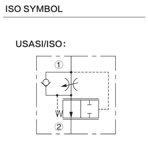 INFR12-23 hydraulic symbol
