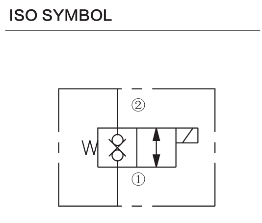 INSV08-26 hydraulic symbol