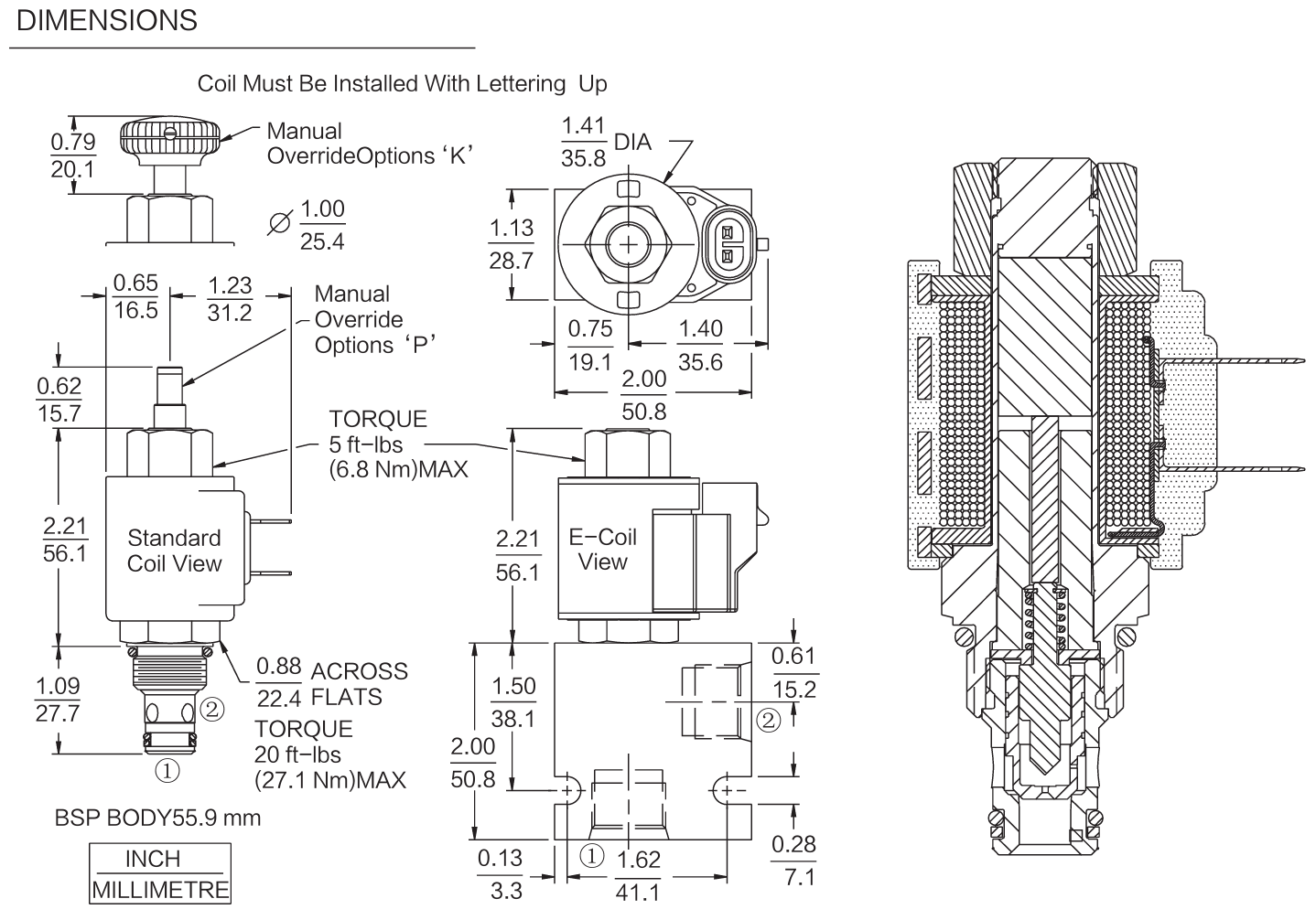 INSV08-21 dimensions drawing