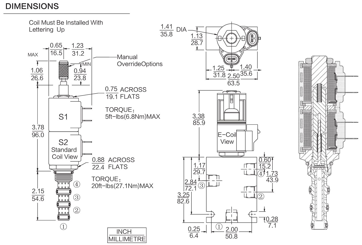 INSV08-47C dimensions drawing